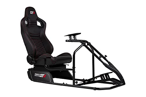 Master Racer Indeca GTR estilo direct drive. Gaming Cockpit Simracing. Silla gaming con soporte para volante. Soporte de simulación. Asiento de conducción.